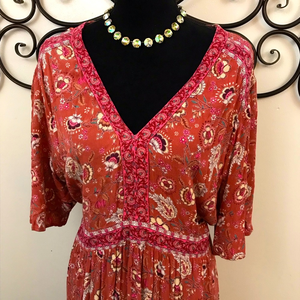 Knox rose boho dress. Euc sz xxxl 3x